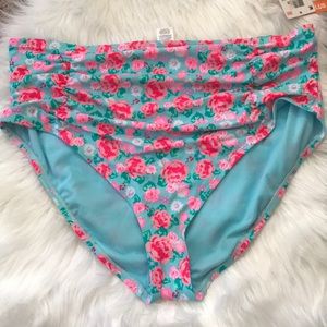 NWT Floral Joe Boxer Plus Bikini Bottom